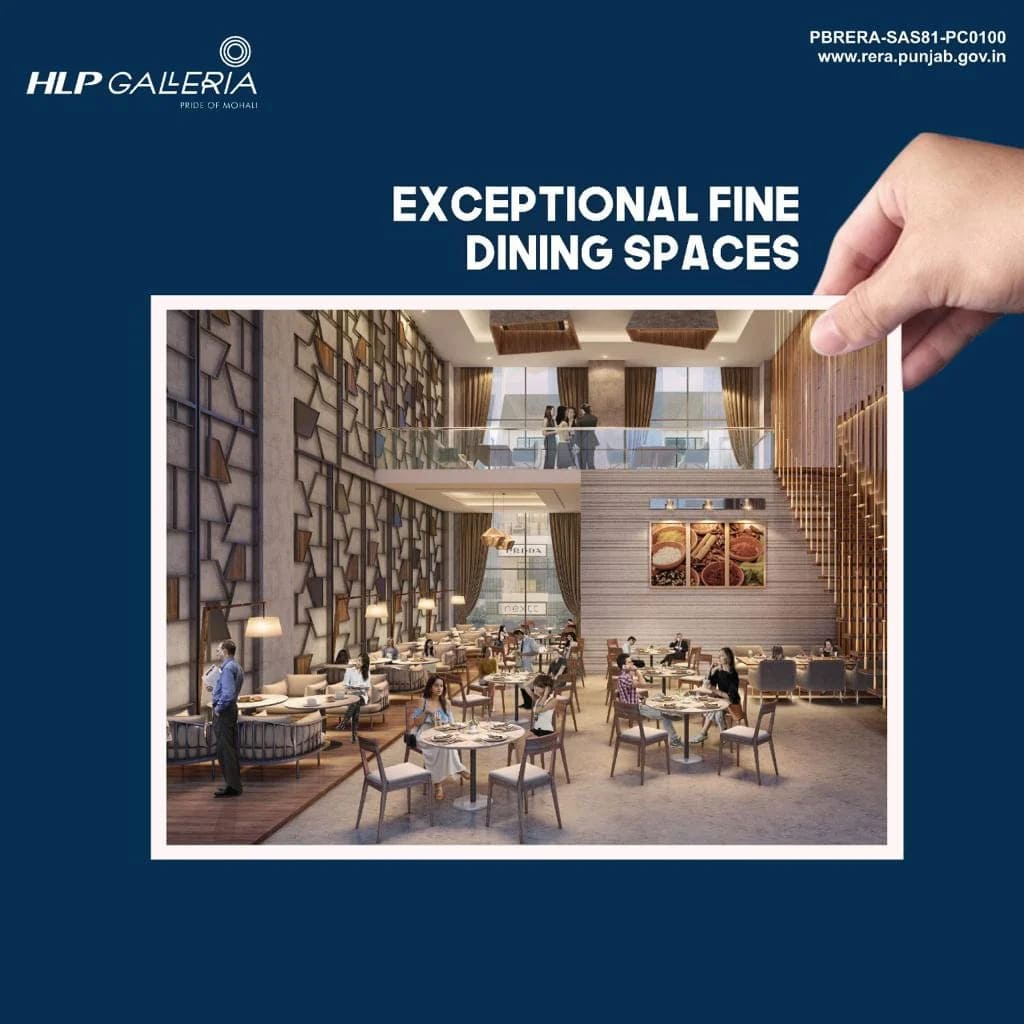 Food Court Space HLP Galleria Mohali