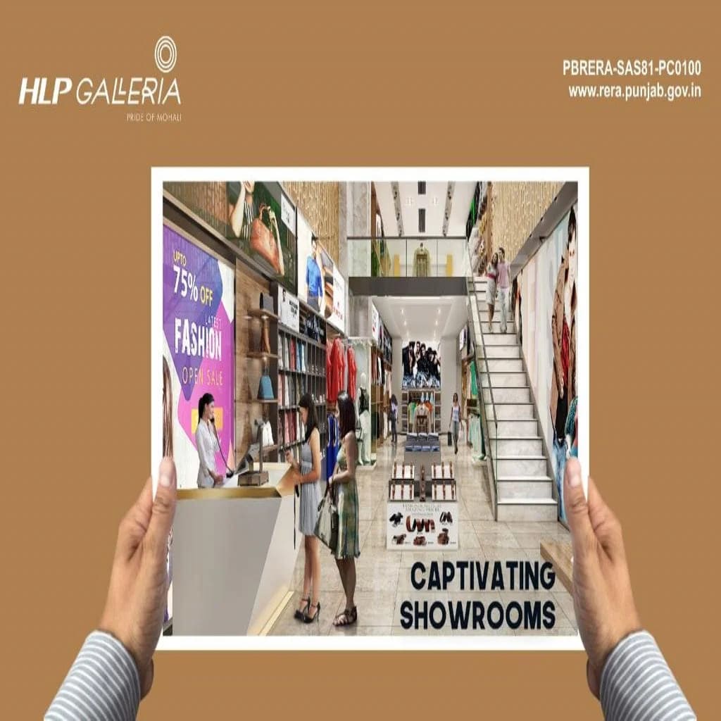 Showrooms Space HLP Galleria Mohali